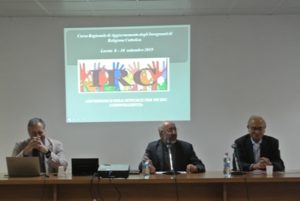 Prof. Andrea Porcarelli, S.E. Mons. Nazzareno Marconi e Prof. Franco Marini