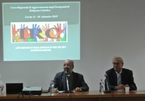 S.E. Mons. Nazzareno Marconi e Prof. Franco Marini